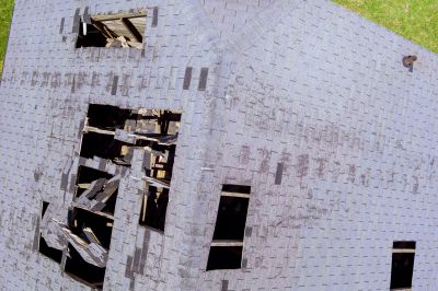 Storm Damage Roof Repair detail